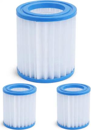 RAMROXX Pool-Filterkartusche 3x Filterkartusche Ersatzfilter Filterpatrone