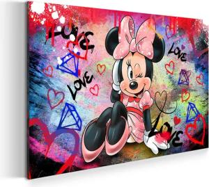 Artedinoi Leinwandbild Minnie Pop Art Beautiful