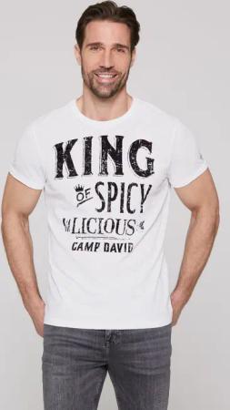 CAMP DAVID Rundhalsshirt aus Baumwolle