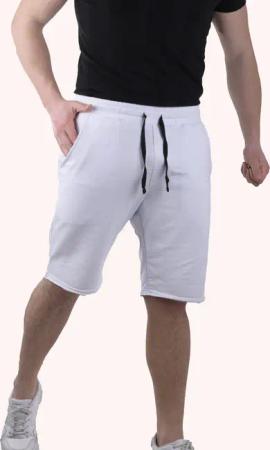 Megaman Jeans Sporthose Kurze Hose Trainingshose