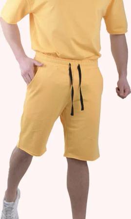 Megaman Jeans Sporthose Kurze Hose Trainingshose