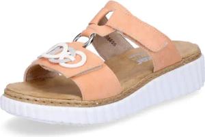 Rieker Rieker Damen Pantolette aprikot Pantolette