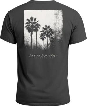 Neverless Print-Shirt Herren T-Shirt Backprint Sommer-Shirt