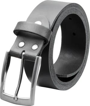COLOGNEBELT Ledergürtel OM421-SL-Grau MADE IN GERMANY,