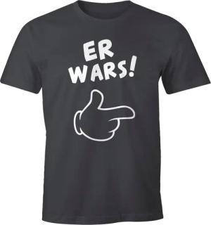 MoonWorks Print-Shirt Herren T-Shirt Er wars