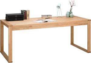 VOGL Möbelfabrik Schreibtisch "Toronto aus Massivholz, Bürotisch", Breite 180 cm, Made in Germany