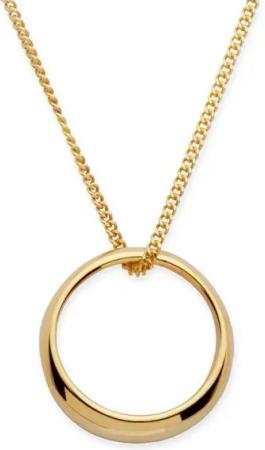 Unique Fingerring Unique Polierter 333er Gelbgold Taufring KTR0010