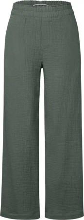 STREET ONE Stoffhose Wide Leg Musselin