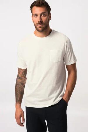 JP1880 T-Shirt T-Shirt Halbarm Flammjersey Rundhals