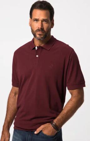 JP1880 Poloshirt Polo-Shirt Bauchfit Halbarm Piqué