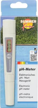 SUMMER FUN Wasserteststreifen elektronischer pH Wert-Tester,