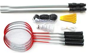 Trend Line Badmintonschläger TrendLine Badminton-Set 8-teilig