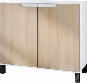 Vladon Kommode Sylt V3 (Moderner Küchenschrank,