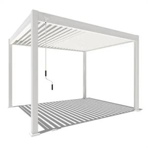 Weide Pergola Classic Pavillon Terrassenüberdachung Aluminium