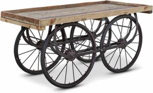 Mirabeau Gartentisch Servierwagen Annabel braun/schwarz