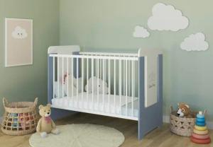 Kids Collective Babybett Gitterbett höhenverstellbar, herausnehmbare