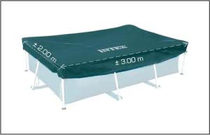 Intex Pool-Abdeckplane 28038 Poolabdeckung 300 x