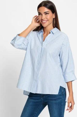 heine Klassische Bluse Gestreifte Bluse