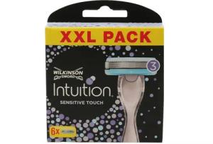 Wilkinson Rasierklingen Intuition sensitive Touch, 6-tlg.