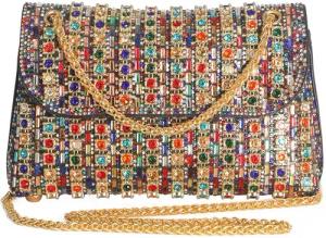 Coonoor Clutch Damen Abendhandtaschen Strass Geldbörse
