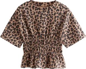 Next T-Shirt T-Shirt mit gesmokter Taille