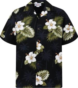 Pacific Legend Hawaiihemd Weißer Hibiscus Allover