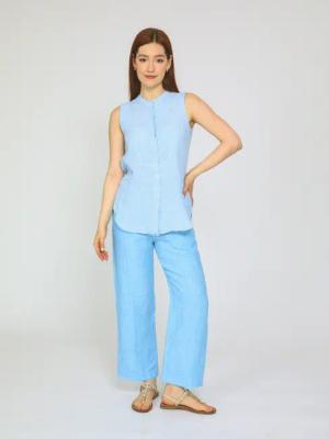 VICCI Germany Blusentop (1-tlg) aus Leinen