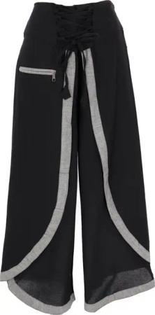 Guru-Shop Relaxhose Palazzohose, Boho Hosenrock, Orienthose,..