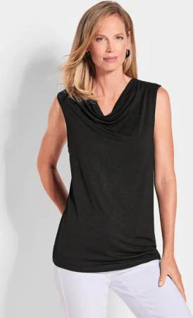 GOLDNER Shirttop Wasserfalltop