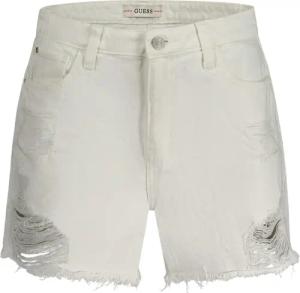 GUESS JEANS 2-in-1-Shorts Weiße Damen Jeans