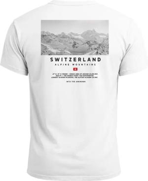 Neverless Print-Shirt Herren T-Shirt Wandern Berge