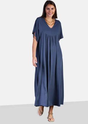 Andijamo-Fashion Maxikleid SOFT LINE Locker geschnittenes
