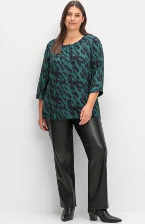 Sheego Klassische Bluse Tunika