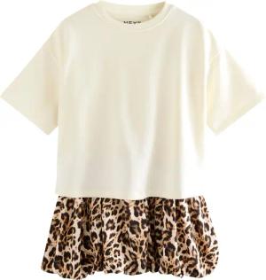 Next Ballonkleid Kleid mit Animal-Print und