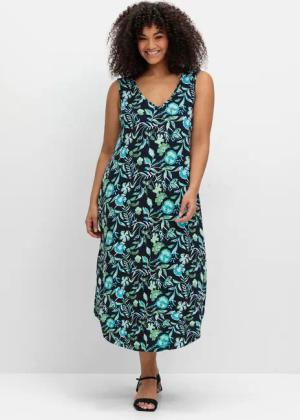 Sheego Jerseykleid Jerseykleid