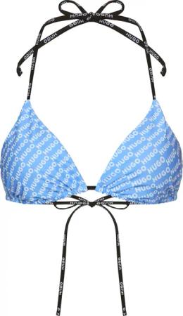 HUGO Underwear Triangel-Bikini-Top, herausnehmbare Polster, Band mit Lgoprint