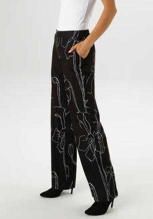 Aniston SELECTED Schlupfhose, mit trendigem Allover-Druck - NEUE KOLLEKTION