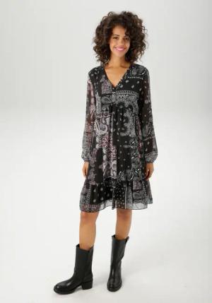 Aniston CASUAL Tunikakleid, im fantasievollen Paisley-Muster-Mix - NEUE KOLLEKTION