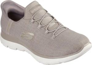 Skechers Slip-On Sneaker "SUMMITS-CLASSY NIGHT", Slipper, Freizeitschuh mit komfortabler Heel Pillow Funktion
