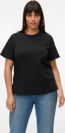 Vero Moda Curve Kurzarmshirt "VMPAULINA SS T-SHIRT GA JRS NOOS CUR"
