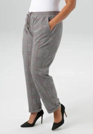 Aniston PLUS Schlupfhose, in trendigen Karodessin - NEUE KOLLEKTION