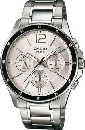Casio Uhr MTP-1374PD-7AVEF Silberfarben