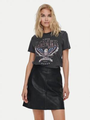 ONLY T-Shirt Lucy 15215721 Grau Regular Fit