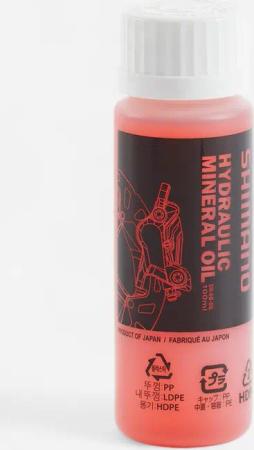 Bremsflüssigkeit mineralisch 100 ml Shimano