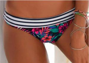 VENICE BEACH Bikini-Hose Damen marine-bedruckt Gr.42