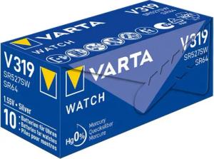 VARTA Varta SR64 V319 Silberoxid-Zink-Knopfzelle, 1,55