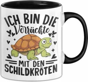 Trendation Tasse Schildlkröten Tasse Geschenk Ich