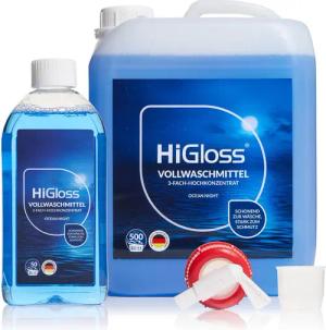 HiGloss Vollwaschmittel-Set für weiße und bunte