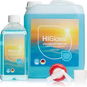 HiGloss Vollwaschmittel-Set für weiße und bunte