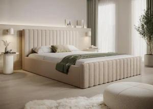 Compleo Polsterbett boucle BUBBLE II, Modern